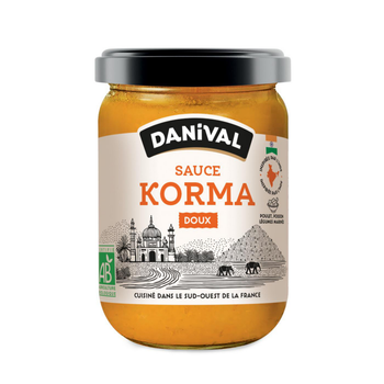 Visuel 1 du produit Sauce korma bio Danival - 345 g