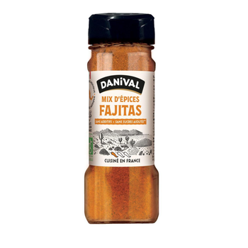 Visuel 1 du produit Mix épices fajitas bio Danival - 50 g
