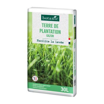 Visuel 1 du produit Terre de plantation pour gazon botanic® - 30 L