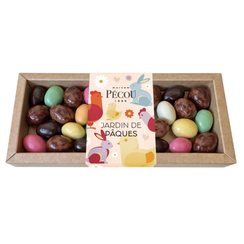 Visuel 1 du produit Écrin de chocolats Jardin de Pâques Pecou