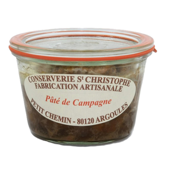 Visuel 1 du produit Pâté de campagne nature Conserverie St Christophe - 270 g