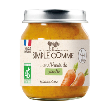 Visuel 1 du produit Pot carotte bio Simple Comme - 125g