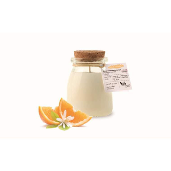 Visuel 1 du produit Bougie parfumée pot de yaourt Nao fleur d'oranger - 120 g