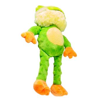 Visuel 1 du produit Jouet pour chien coloris vert peluche grenouille Duvoplus Crackle - 34 x 21 x 8 cm