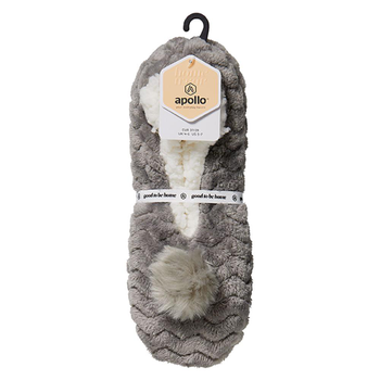 Visuel 1 du produit Ballerines pour femme en fourrure