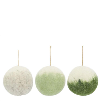 Visuel 1 du produit Boule en laine à suspendre - Ø 9 cm
