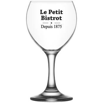 Visuel 1 du produit Boîte de 6 verres ballon Le petit bistrot - 6 x 21 cl