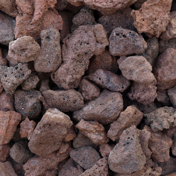 Visuel 2 du produit Pouzzolane rouge pour jardin de calibre 16 à 25 mm en sac de 20 L