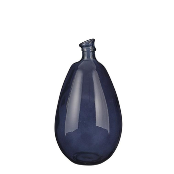 Visuel 1 du produit Vase en verre recyclÃ© noir Pinto - Ã˜ 26 x H 47 cm