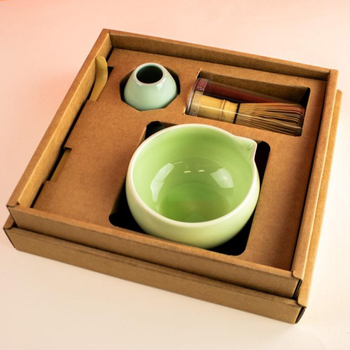 Visuel 1 du produit Coffret à thé matcha vert - les 4 pièces