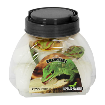 Visuel 1 du produit Pot de vitamines pour lézard Reptile Planet Vita Jelly Vitamin Lizzard - x 10 dosettes