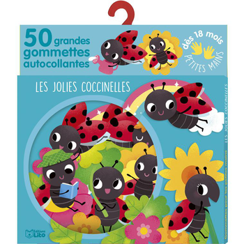 Visuel 1 du produit Lot de gommettres "Les jolies coccinnelles",