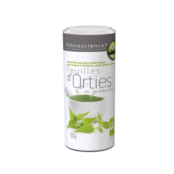 Visuel 1 du produit Ortie en poudre bio en boîte de 50 g