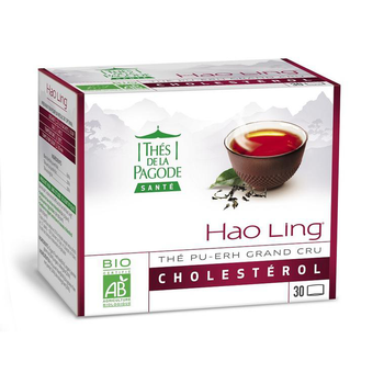 Visuel 1 du produit Thé bio Hao Ling Thés de la Pagode - 30 infusettes