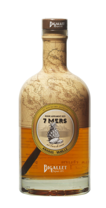 Visuel 1 du produit Punch au rhum ananas vanille Bigallet - 70 cl