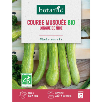 Visuel 1 du produit Graines de courge longue de Nice bio botanic® - graines à semer