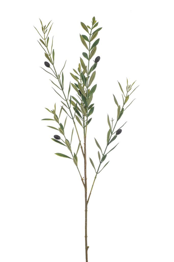 Visuel 1 du produit Tige d’Olivier artificiel vert - 25 x 25 x 90 cm