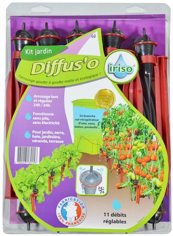 Visuel 1 du produit Lot de 20 systèmes d'arrosage de vacances PG10 IRISO Blackfox - 26 x 4 x 36 cm