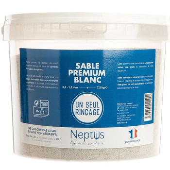 Visuel 1 du produit Sable premium pour aquarium blanc fin Neptus - 5,5 L