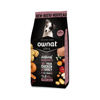 Visuel 1 du produit Croquettes pour chiot medium junior Ownat Ultra - 12 kg