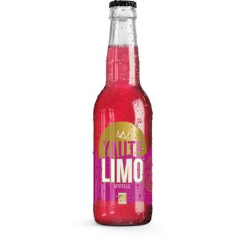 Visuel 1 du produit Limonade bio à la myrtille Yaute Brasseur Savoyard - 33 cl