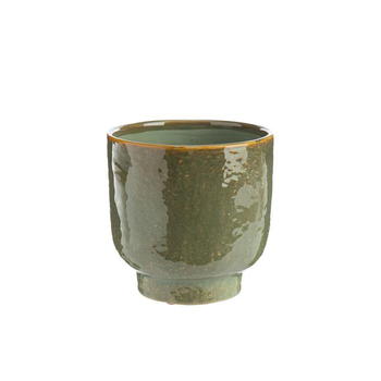 Visuel 1 du produit Cache-pot céramique Stone - Ø 13,5 x H 13 cm