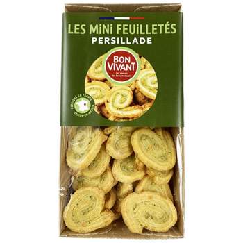 Visuel 1 du produit Biscuits apéritifs escargots à la persillade Bon Vivant - 75 g