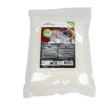 Visuel 1 du produit Neige biodégradable à l’amidon de pomme de terre coloris blanc - 10 litres