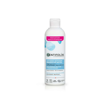 Visuel 1 du produit Lait dermo-nettoyant démaquillant neutre bio Centifolia - 200 ml