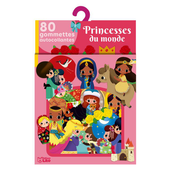 Visuel 1 du produit Mes gommettes princesses du monde. Editions Lito