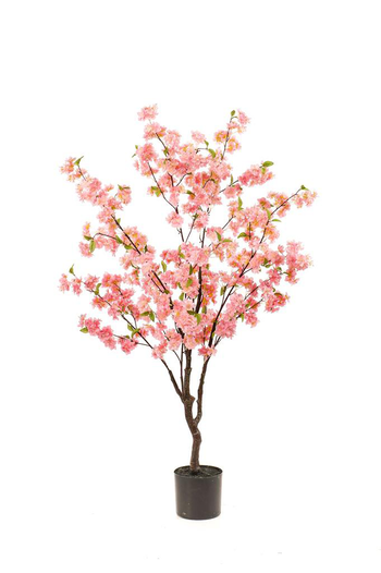 Visuel 1 du produit Cerisier artificiel rose en pot - Ø 75 x H 135 cm