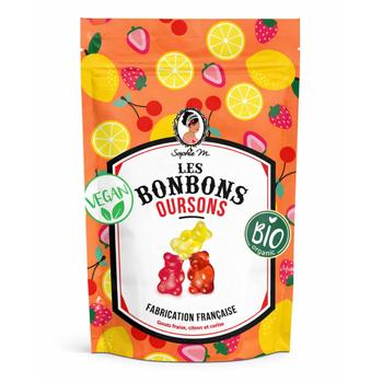 Visuel 1 du produit Bonbons oursons bio Sophie M - 80 g