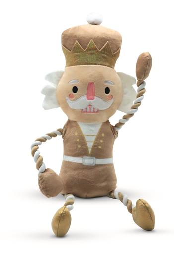 Visuel 1 du produit Jouet de Noël pour chien coloris multicolore xmas casse-noisette Croci - 45 cm