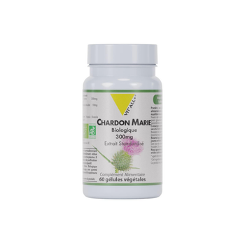 Visuel 1 du produit Complément alimentaire bio Vit’All+ Chardon Marie 300 mg - les 60 gélules végétales