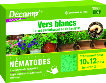Visuel 1 du produit Nématodes contre vers blancs 10 plantes