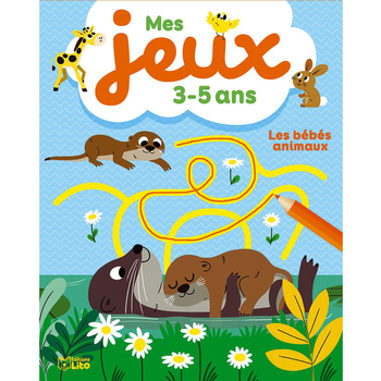 Visuel 1 du produit Livre 3-5 ans "Les bébés animaux", Ed LITO