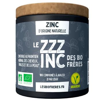 Visuel 1 du produit Zinc d’origine naturelle Les bio frères Le Zzzinc - 90 comprimés