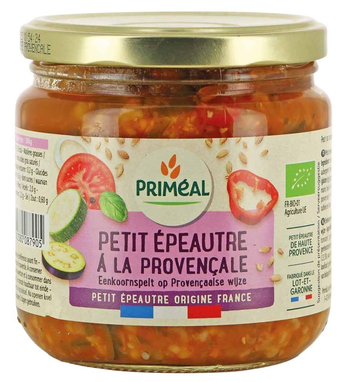 Visuel 1 du produit Petit épeautre à la provençale en bocal de 400 g