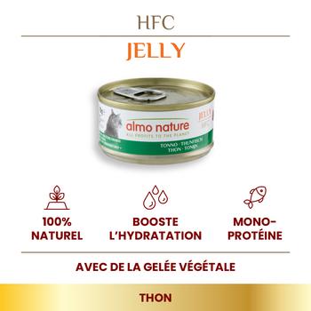 Visuel 1 du produit Pâtée pour chat HFC Jelly au thon Almo Nature - 70 g