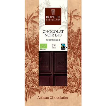 Visuel 1 du produit Chocolat noir bio de Saint-Domingue 73% - 100 g