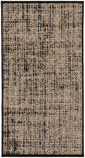 Visuel 1 du produit Tapis en polypropylène coloris naturel Axel 2 - 60 x 110 cm