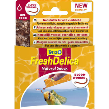 Visuel 1 du produit FreshDelica Blood-Worms Natural Snack - TETRA - 16x3g (48g total)