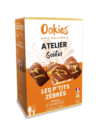 Visuel 1 du produit Box atelier goûter Ookies Les p’tits zébrés - 465 g
