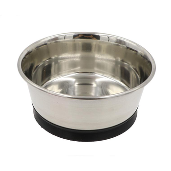 Visuel 1 du produit Gamelle en inox avec ventouse pour chien - 14 cm