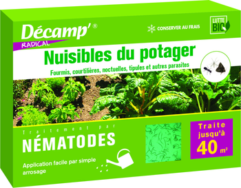 Visuel 1 du produit Nématodes contre nuisibles du potager 40 m2