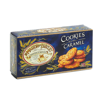 Visuel 1 du produit Cookies aux éclats de caramel La Maison du Biscuit - 220 g