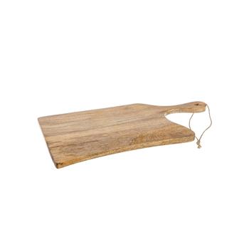 Visuel 1 du produit Planche à découper rectangulaire en bois de manguier naturel - 50 x 27 cm