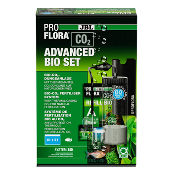 Visuel 1 du produit Système de fertilisation bio au CO2 pour plantes en aquarium d’eau douce de 40 à 110 litres JBL Proflora C02 Advanced Bio Set