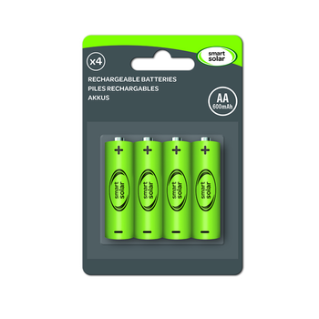 Visuel 1 du produit Lot de 4 piles AA - 5,05 x 1, 45 x 1,45 cm