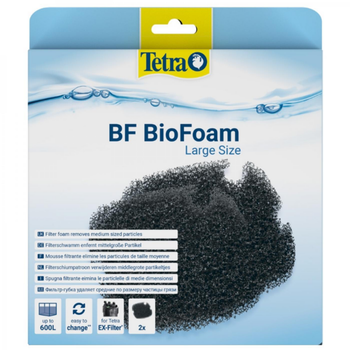 Visuel 1 du produit Mousse filtrante bio grande taille TETRA BF - pack de 2